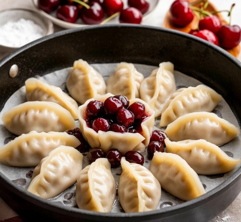 Вареники с вишней: вкус детства в каждом кусочке