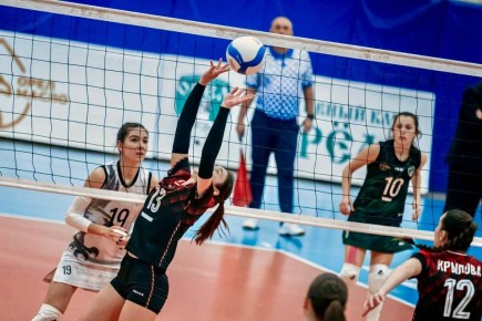 Женская волейбольная команда «Орёл» вышла в финал Высшей лиги «Б»