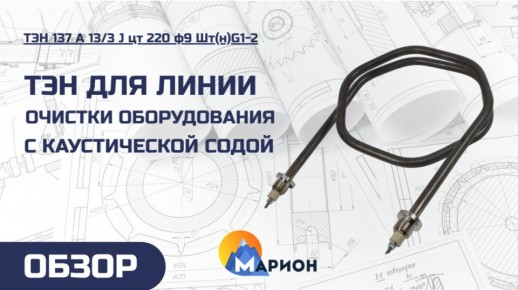 Инновационные ТЭНы для очистки оборудования с использованием каустической соды