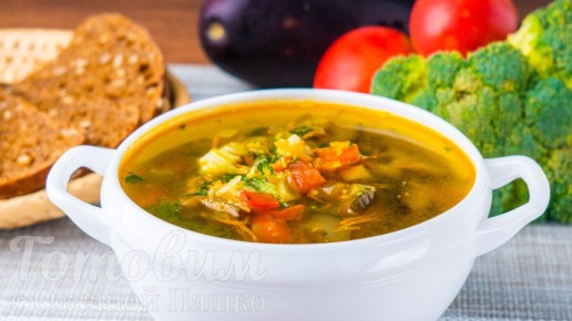 Ароматный суп с баклажанами: легкость и вкус в каждой ложке