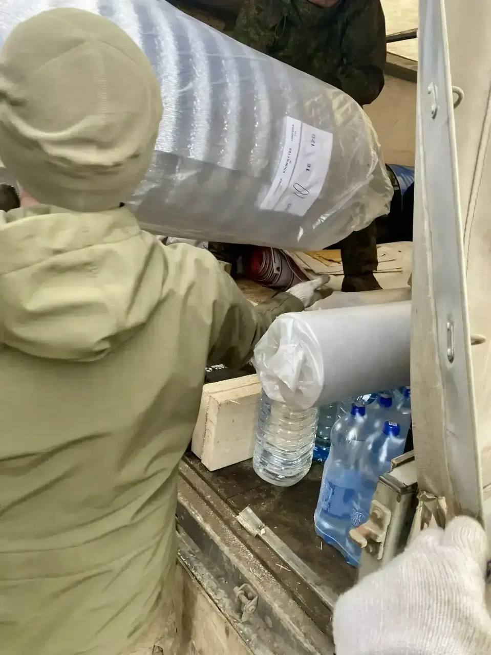 Орловская область направила очередные грузы бойцам на Купянское и Луганское направления