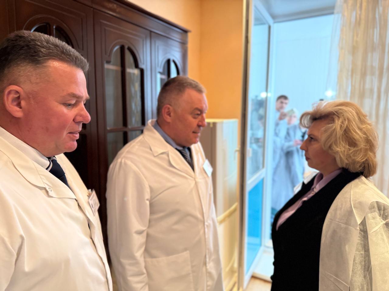 Татьяна Москалькова: В ходе рабочей поездки в Орловскую область посетила госпиталь УМВД России