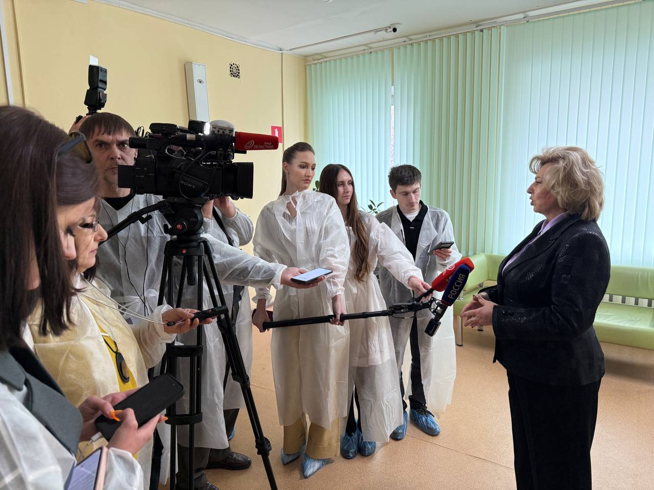 Татьяна Москалькова: В ходе рабочей поездки в Орловскую область посетила госпиталь УМВД России Татьяна Москалькова: В ходе рабочей поездки в Орловскую область посетила госпиталь УМВД России