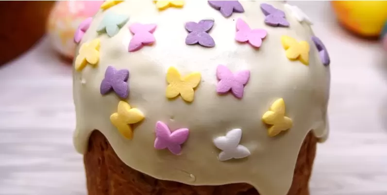 Глазурь "Пять секунд" для кулича: простой рецепт без варки