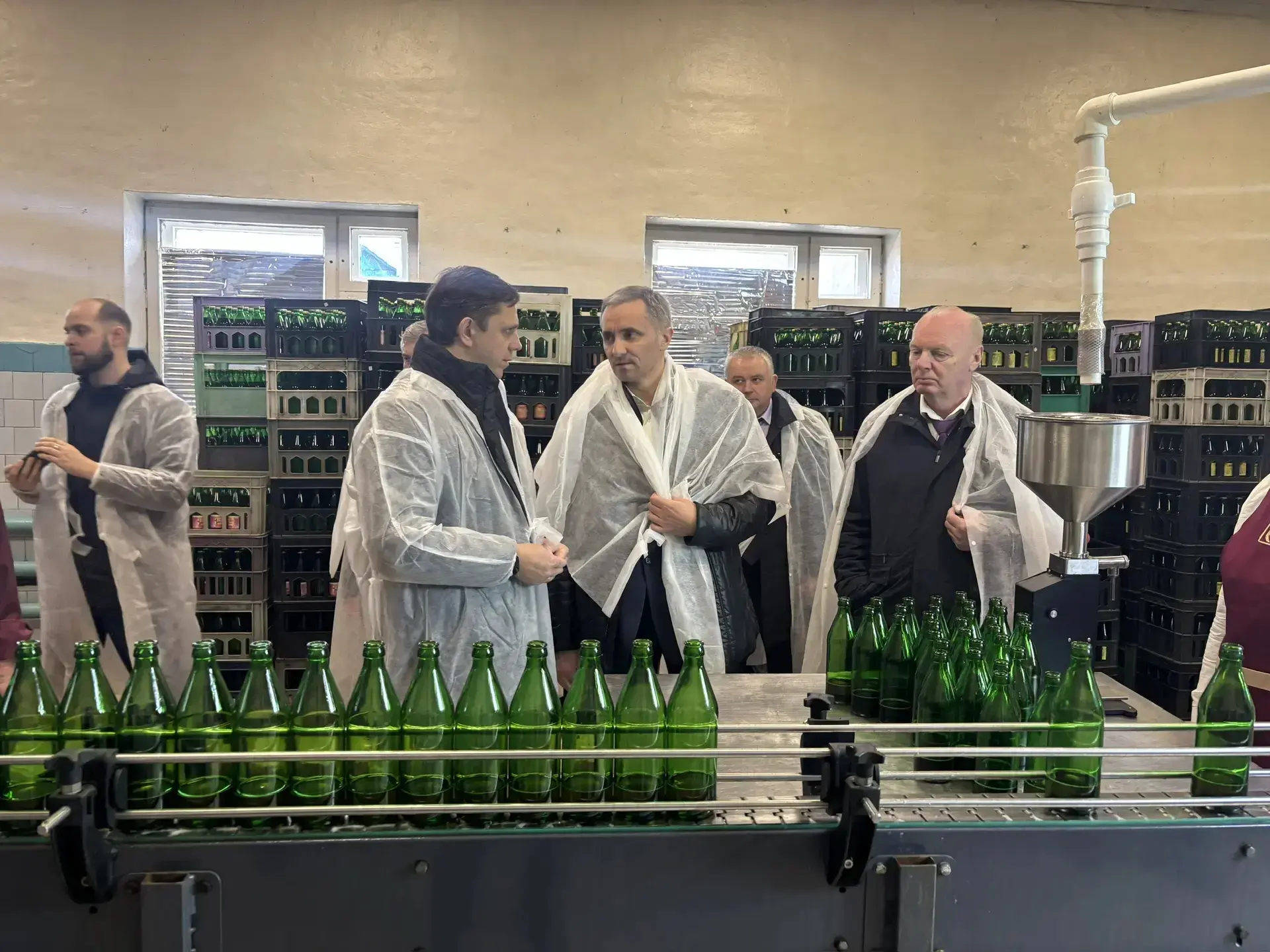 Андрей Клычков попробовал залегощенский лимонад Андрей Клычков попробовал залегощенский лимонад