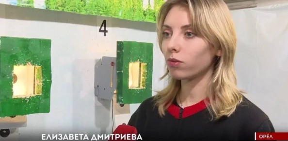 Орловчанка Елизавета Дмитриева стала серебряным призером Всероссийских соревнований по пулевой стрельбе
