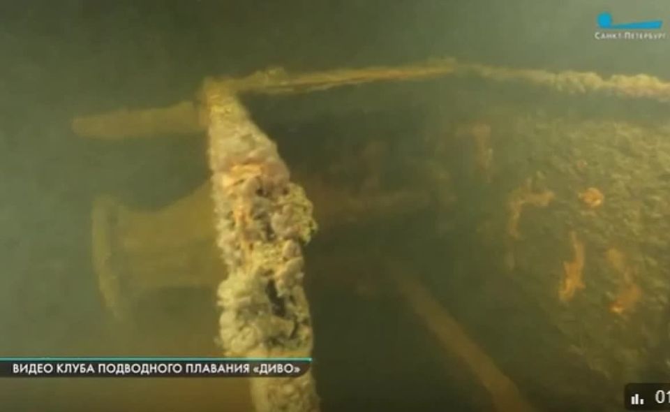 Орловские дайверы обнаружили затонувший тральщик времен Великой Отечественной войны