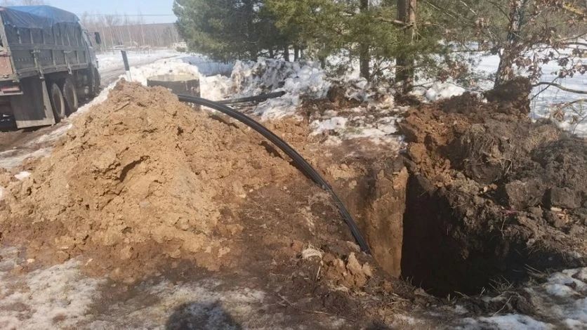 В деревне Большая Каменка под Орлом завершили капитальный ремонт системы водоснабжения