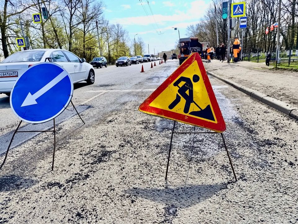 За неделю в Орле отремонтировано более 1,4 тыс