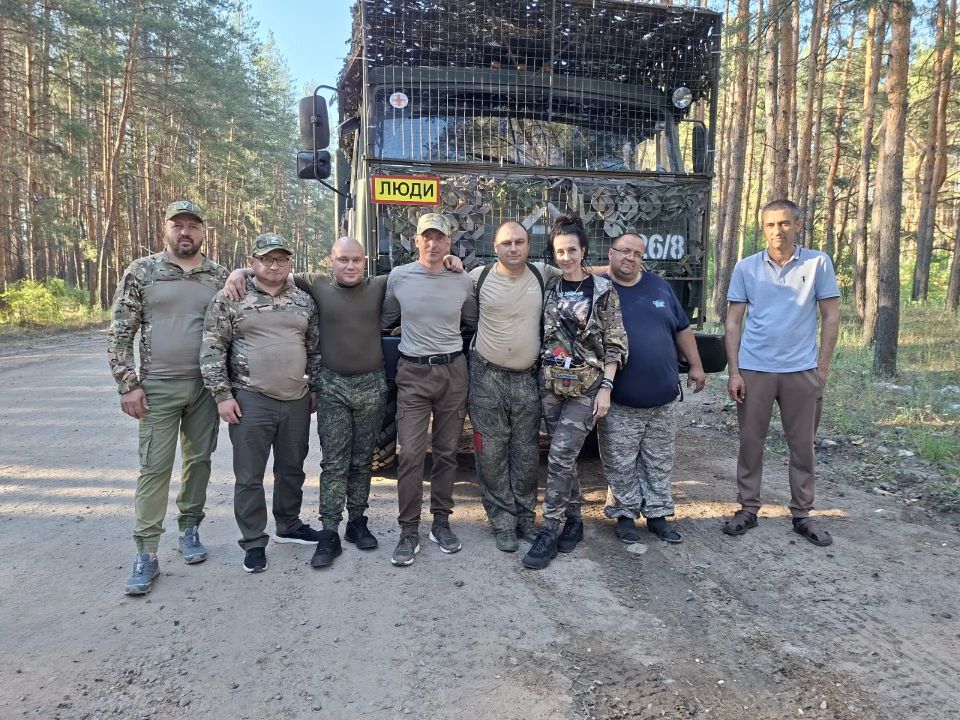 Из Орловской области бойцам на Краснолиманское направление доставили 6 тонн помощи! Из Орловской области бойцам на Краснолиманское направление доставили 6 тонн помощи!