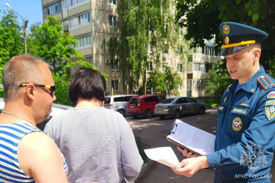 Инспекторы Государственного пожарного надзора провели профилактический рейд в жилом секторе