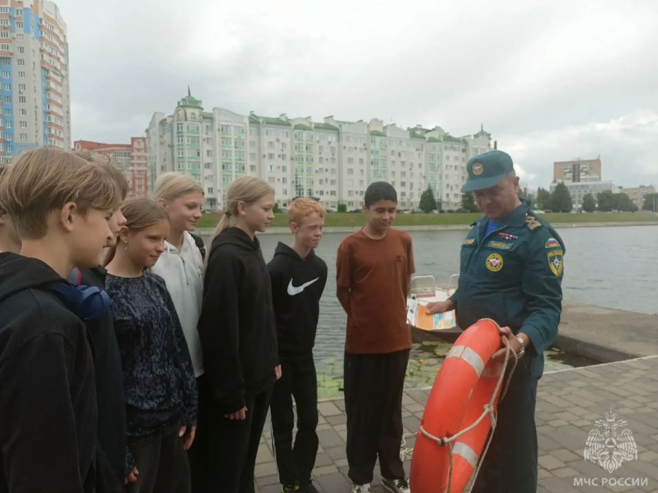На водоемах Орловщины продолжаются патрулирования сотрудников МЧС России