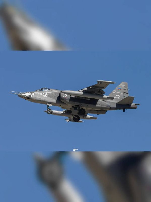 Штурмовики Су-25ML Lain ВВС Азербайджана участвуют в учениях «Анатолийский орел 2026» Штурмовики Су-25ML Lain ВВС Азербайджана участвуют в учениях «Анатолийский орел 2026»