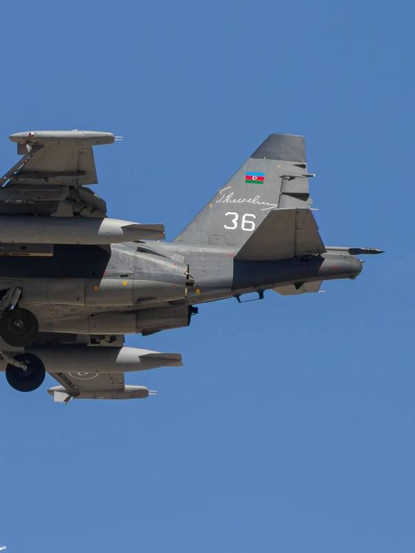 Штурмовики Су-25ML Lain ВВС Азербайджана участвуют в учениях «Анатолийский орел 2026» Штурмовики Су-25ML Lain ВВС Азербайджана участвуют в учениях «Анатолийский орел 2026»