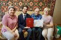 100 лет мужества: ветерана Великой Отечественной войны Анатолия Андреевича Рыбина поздравили с вековым юбилеем