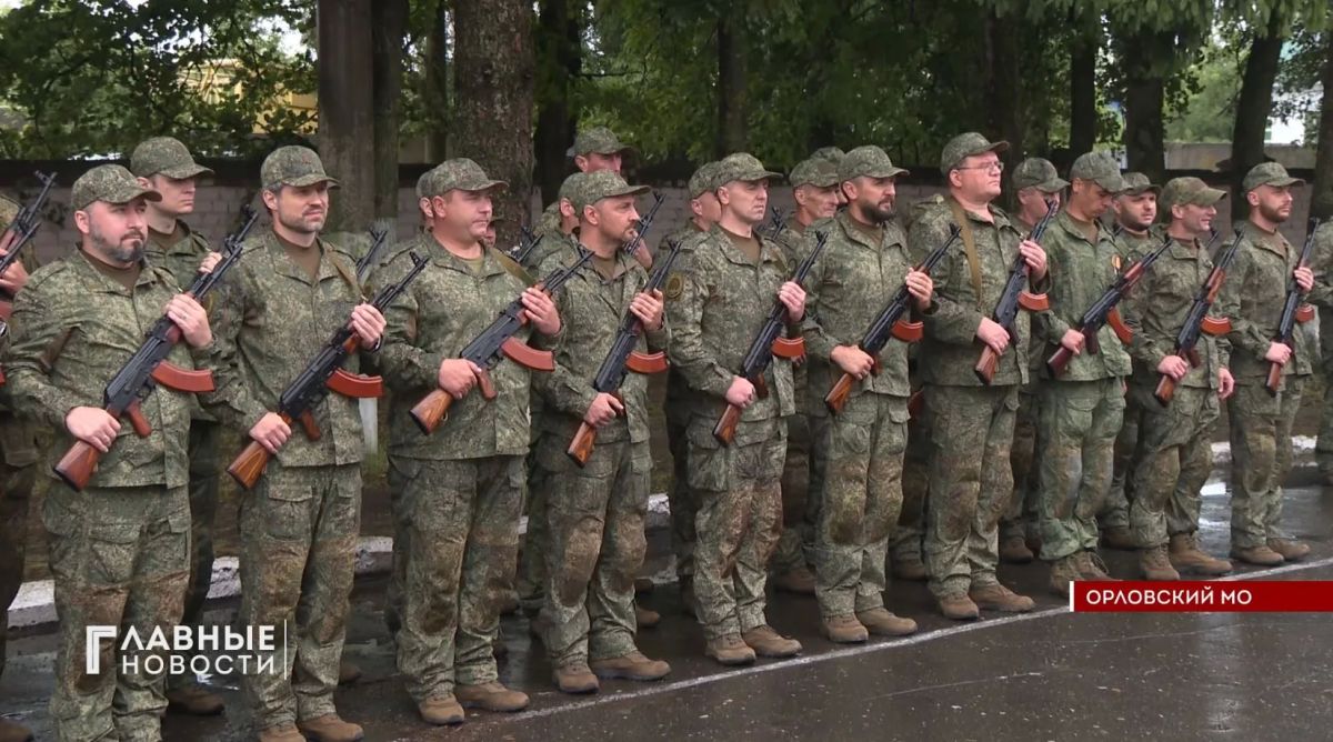 В Орловской области к службе приступят более 80 новых добровольцев отряда «БАРС-Орел»