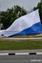 Установленный на днях флагшток за 13 млн рублей понес урон от вчерашней непогоды