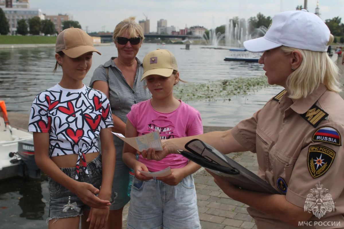 Водный патруль на страже безопасности
