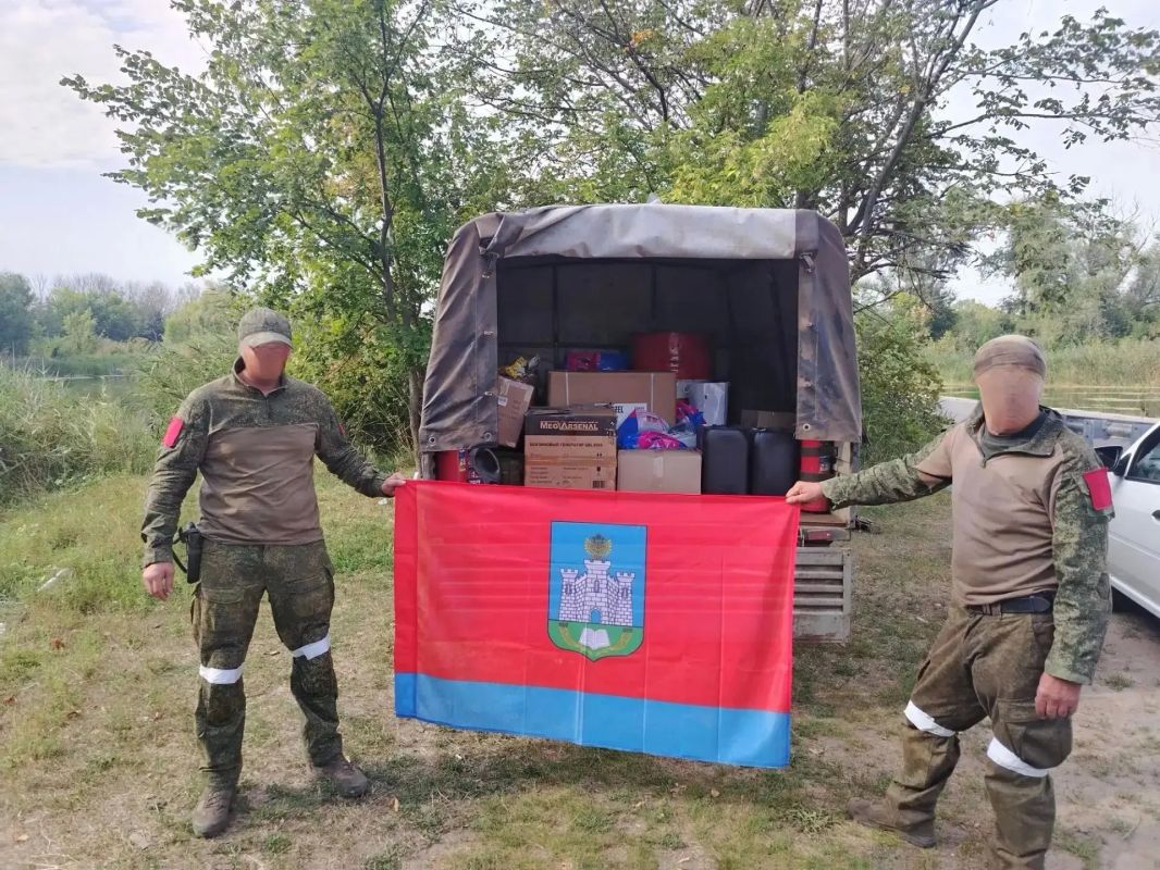 Орловщина передала очередной большой груз нашим бойцам на Краснолиманском направлении