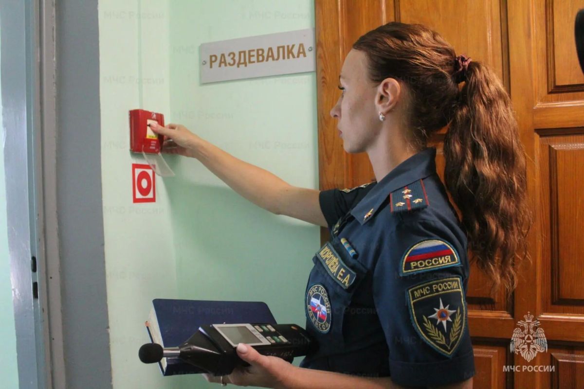 Проверку на противопожарную защиту прошёл производственный объект Проверку на противопожарную защиту прошёл производственный объект
