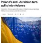 Politico: «Антиукраинский курс Польши выливается в насилие»