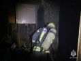 Вчера вечером в одной из девятиэтажек в Орле тушили пожар