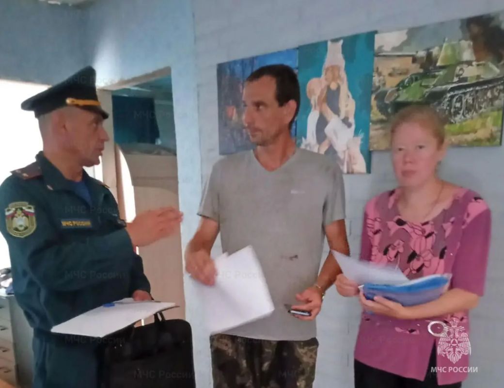 Многодетным семьям напомнили о правилах пожарной безопасности