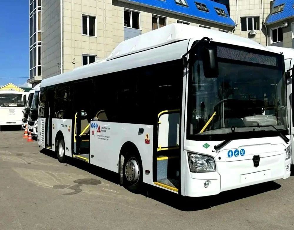 В пригороде Орла на маршрут №445 вышел новый автобус "ЛиАЗ"