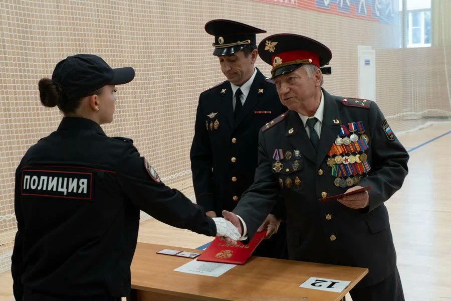 Первокурсники Орловского юридического института приняли присягу
