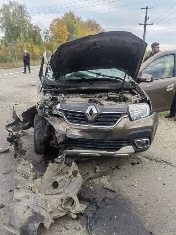 Обгон на трассе под Орлом завершился аварией