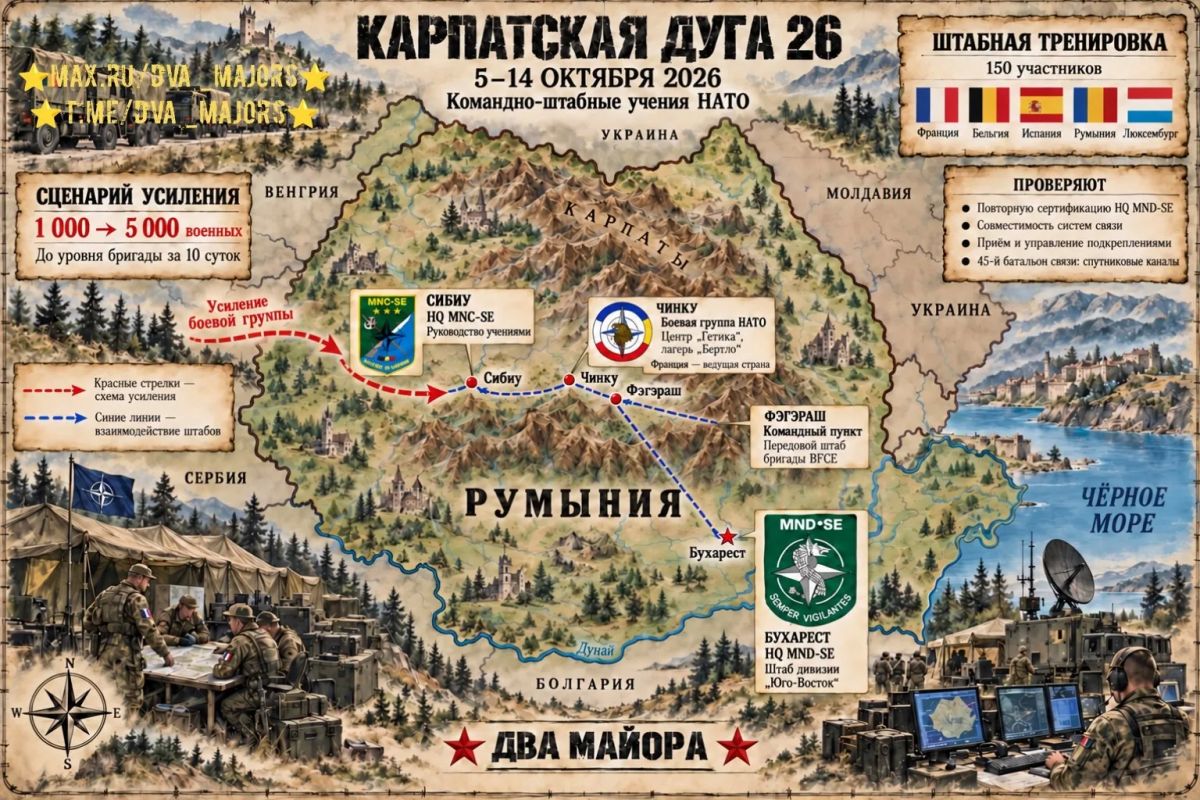 Два майора: НАТО учится перебрасывать силы на восток
