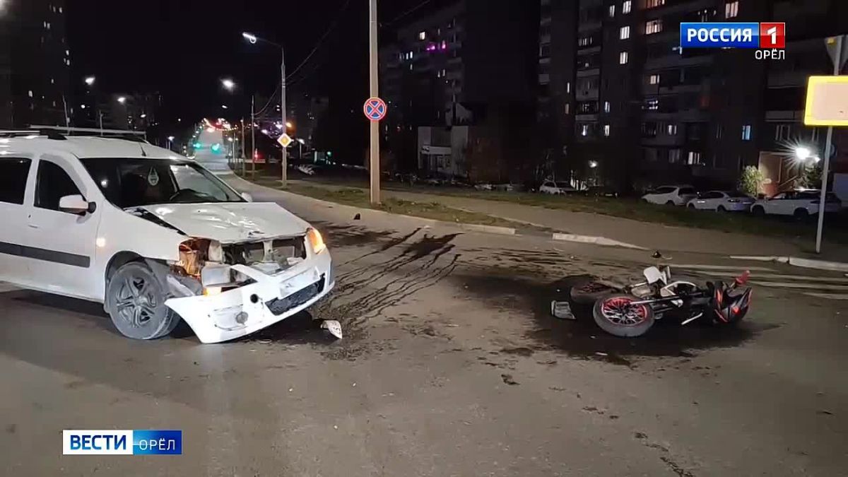 В Орле 16--летний подросток попал на больничную койку после столкновения с "Ладой"