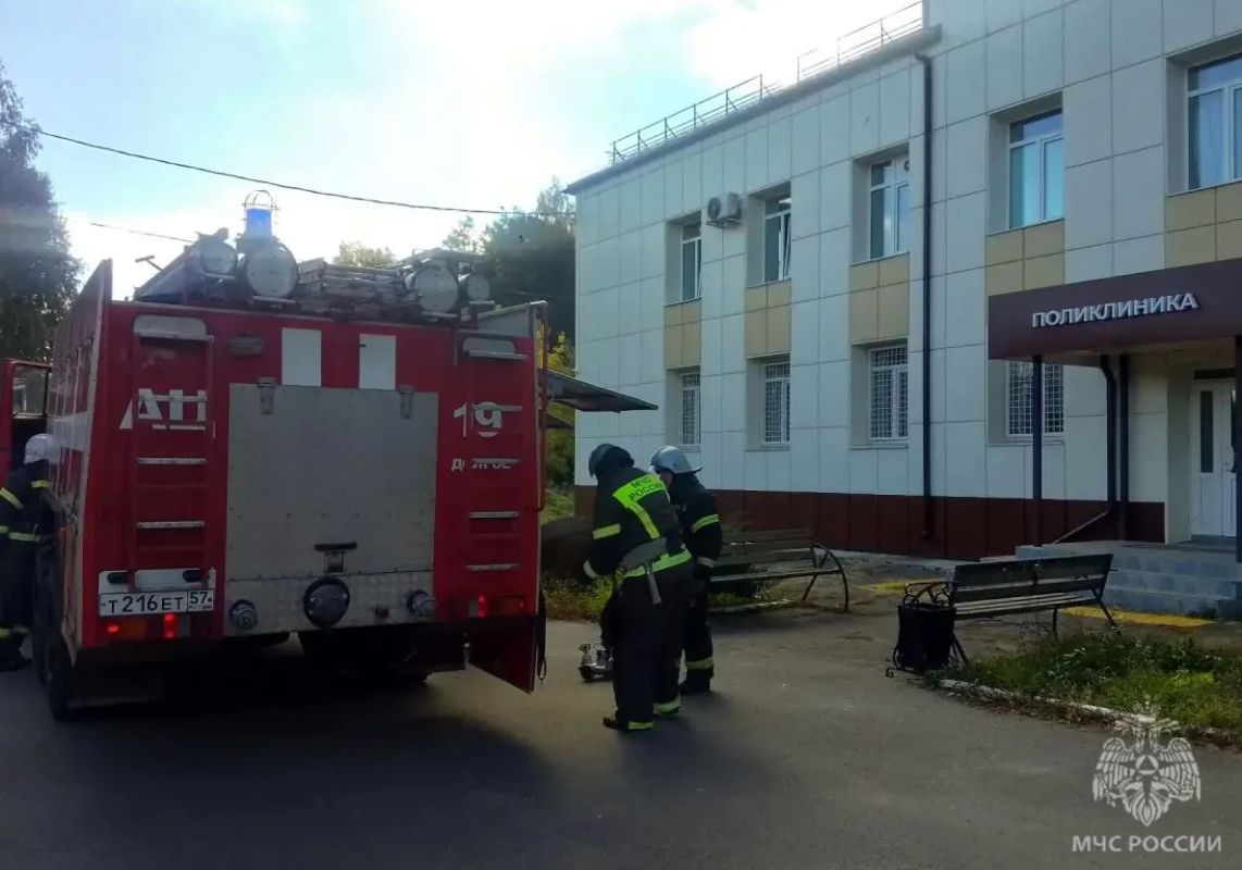 Условный пожар в поликлинике ликвидировали должанские огнеборцы